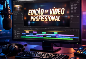 Eu vou editar seu vídeo com qualidade profissional