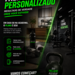 Eu vou montar pra você uma ficha de treino personalizada