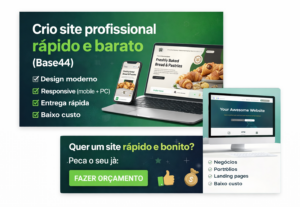 Eu vou Criar site profissional rápido e barato