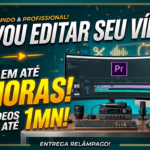Eu vou editar seu vídeo de até 1 minuto