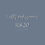 Eu vou fazer 3 artes profissionais e modernas para o seu Ins...