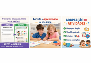 Eu vou adaptar material pedagógico para alunos DI/Dislexia.....