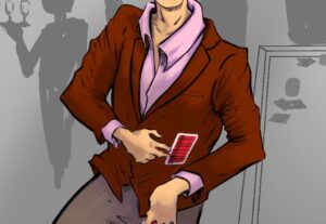 Eu vou desenhar o personagem que você quiser