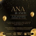 Eu vou Criar os seus convites Digital