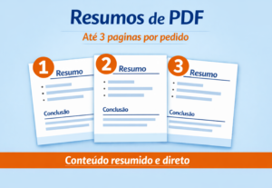 Eu vou resumir seu PDF de forma clara e organizada