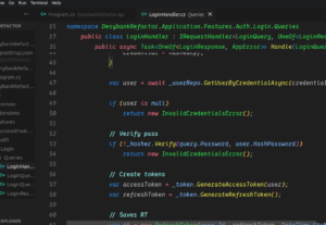Eu vou corrigir bugs na sua api .net