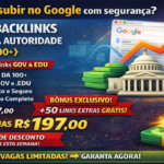 Eu vou Criar 120 backlinks poderosos SEO com DA100 + GOV/EDU