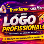 Eu vou criar uma logo profissional para sua marca