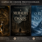 Eu vou criar um design de capa para seu ebook