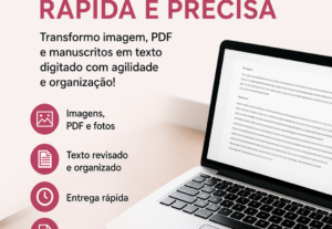 Eu vou Transformar PDF foto ou imagem em texto digitado