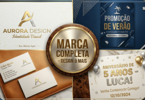 Eu vou fazer seu Logo, Banner, Cartão e Convite.