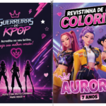 Eu vou criar revistinhas para a sua festa