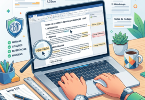 Eu vou realizar digitação, revisão e formatação de textos.