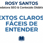 Eu vou fazer Redação de artigos SEO claros e fáceis de ler