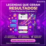 Eu vou Criar uma legenda atrativa para você