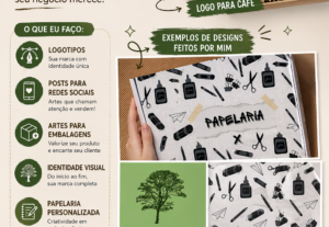 Eu vou criar logo profissional e posts para o seu Instagram