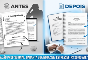 Eu vou formatar seu trabalho acadêmico nas normas da ABNT