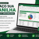 Eu vou fazer planilhas simples e organizo seus dados no Exce...