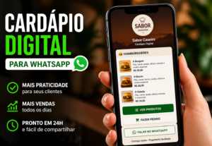 Eu vou Transformar seu WhatsApp em cardápio de vendas
