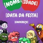 Eu vou criar um vídeo convite no tema de sua preferência