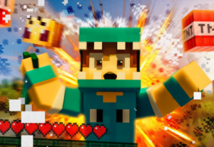 Eu vou criar thumbnails de Minecraft