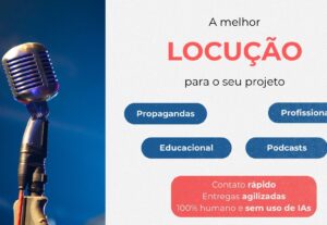 Eu vou gravar a sua propaganda ou podcast