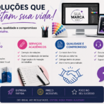 Eu vou corrigir redação, fazer redação, banner, folder