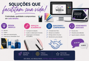 Eu vou corrigir redação, fazer redação, banner, folder