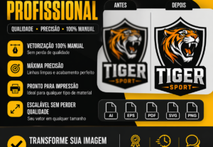 Eu vou vetorizar sua imagem