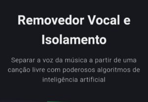 Eu vou Separar o vocal e o instrumental de qualquer música I...