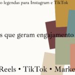 Eu vou criar legendas para Instagram e TikTok