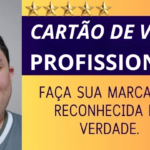 Eu vou fazer seu cartão de visita digital