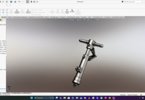 Eu vou criar seu projeto em solidworks