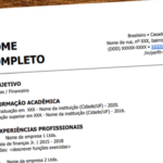 Eu vou fazer um currículo vencedor pra você