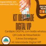 Eu vou fazer Kit: menu digital com whats+ qrcode+2design par...