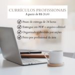 Eu vou montar o seu currículo profissional em 24h