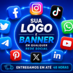 Eu vou fazer sua logo e banner