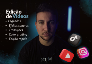 Eu vou editar vídeos curtos profissionais