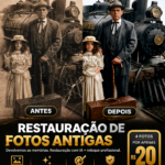Eu vou restaurar sua foto antiga com ia.
