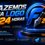 Eu vou fazer a sua Criação de Logo Profissional em 24h