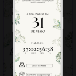 Eu vou desenvolver convites do que desejar