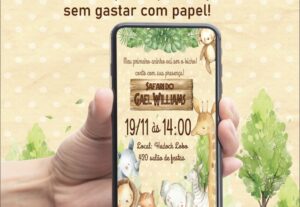 Eu vou Criar seu melhor convite