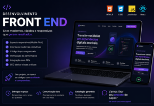Eu vou Fazer um site do zero para você em, front end