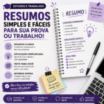 Eu vou fazer o resumos que você não consegue fazer.