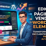 Eu vou criar/editar sua página de vendas elementor wordpress