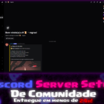 Eu vou entregar servidor Discord pronto configurado com bots