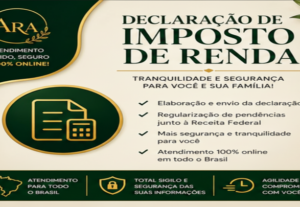 Eu vou declarar seu Imposto de Renda