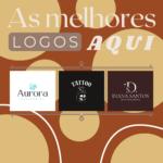 Eu vou fazer a melhor logo para seu projeto no Canva