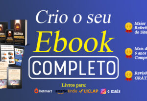 Eu vou Criar seu E-book perfeitamente