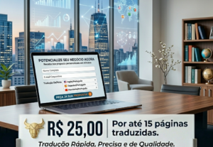 Eu vou traduzir de forma professional